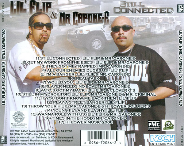 Lil Flip & Mr. Capone-E - Still Connected Chicano Rap